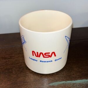 Vintage made USA Color print NASA Space Langley Research Center Coffee Mug Cup